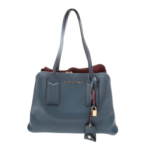 ❤️ Marc Jacobs “The Editor” Leather Bag Tote - Picture 6 of 10